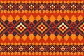 Ethnic boho seamless pattern. Tribal vector texture. Royalty Free Stock Photo