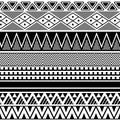 Ethnic boho tribal indian seamless pattern.