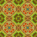 Ethnic bright seamless ornamental pattern. Indian motives