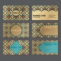 Ethnic business cards