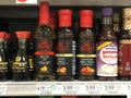 Ethnic Chinese Cooking Ingredients at a Grocery Store