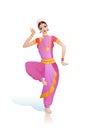 Ethnic dance of indian girl Royalty Free Stock Photo