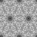 Ethnic decorative ornamental seamless pattern