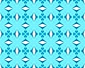 Ethnic drawing Modern floral pattern element The beautiful oriental pattern on a blue background close-up.Texture or background Royalty Free Stock Photo