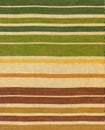 Ethnic fabric of coloured stripes
