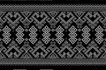 Ethnic fabric patterns. Geometric pattern, black and white, very interesting, beautiful Royalty Free Stock Photo