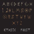 ethnic font set