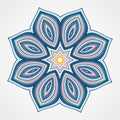 Ethnic Fractal Mandala