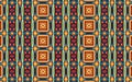 Ethnic geometric background in African, Mexican, Indian print style.
