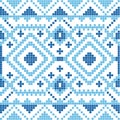 Ethnic geometric ornament. pattrn Royalty Free Stock Photo