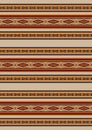 Ethnic geometric seamless pattern. Mexican rug, blanket. Southwestern decor Royalty Free Stock Photo