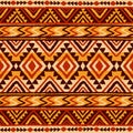 Ethnic Geometric Pattern. Royalty Free Stock Photo