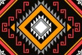 ethnic geometric seamless pattern.