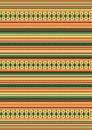 Ethnic geometrical seamless pattern. Mexican blanket pattern of bright colors. Tribal ornament.