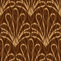 Ethnic hand drawn seamless pattern Royalty Free Stock Photo