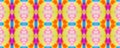 Ethnic Ikat Pattern. Rainbow Vintage Endless Embroidery. Seamless Ethnic Ikat Pattern. Endless Watercolor Batik. Multicolor Lace