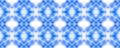 Ethnic Ikat Pattern. Vintage Geometric Fabric. Seamless Ikat Motifs Concept. Endless Watercolor Batik. Scandinavian Textile. Royalty Free Stock Photo