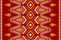 Ethnic ikat seamless pattern traditional. Carpet tribal style. Aztec ornament print