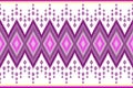 Ethnic ikat tribal seamless pattern design.