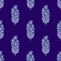 Ethnic India floral pattern.