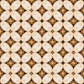 Ethnic Indonesian batik background with geometric shapes