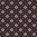 ethnic indonesian batik solo pattern