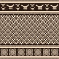 ethnic indonesian batik toraja pattern