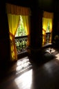 Ethnic Interior, old Malay house traditional Royalty Free Stock Photo