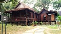 Ethnic Malay Perlis traditional house