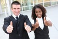 Ethnic Man and Woman Business Team Royalty Free Stock Photo