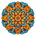 ethnic mandala pattern a pattern featuring intricate and symmtr