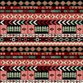 Ethnic motifs design, seamless background Royalty Free Stock Photo