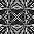 Ethnic motifs kaleidoscope pattern