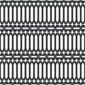 Ethnic net abstract seamless abstract pattern monochrome or two