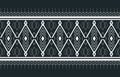 Ethnic oriental ikat pattern traditional background