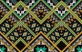 Abstract ethnic geometric pattern, American, Aztec tribal motif style seamless. Design for fabric, curtain, background, sarong,. Royalty Free Stock Photo