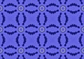 Ethnic pattern. Abstract kaleidoscope fabric design.