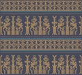 Ethnic Pattern Batik Sumba Backround Texture Royalty Free Stock Photo