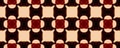 Ethnic Pattern. Ceramic Tile Design. Chocolate Paper Texture Tile. Tie Dye Seamless Background. Brown Textile Print Repeat.