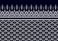 Ethnic pattern. Geometric pattern design for background or wallpaper.