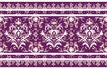 Ethnic Pattern. Ethnic India seamless pattern design oriental style. Damask India Motif