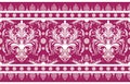 Ethnic Pattern. Ethnic India seamless pattern design oriental style. Damask India Motif