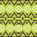 Ethnic pattern with traditional motives Royalty Free Stock Photo