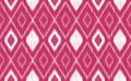 Ethnic pattern vector, Geometric zigzag textile background, Embroidery craft aztec wallpaper for digital print Royalty Free Stock Photo