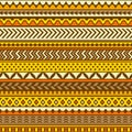 Ethnic pattern. Vector seamless background. Royalty Free Stock Photo