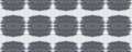 Ethnic Print. Interior Surface Decoration. Grey Paper Texture Tile. Tie and Dye Seamless Tile pattern. Black and white Textile Royalty Free Stock Photo