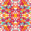 Ethnic seamless abstract vector pattern Royalty Free Stock Photo