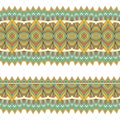 Ethnic seamless border