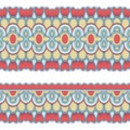 Ethnic seamless border