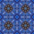 Ethnic seamless pattern with abstract intricate ornament. Print for fabric, textile, wallpaper